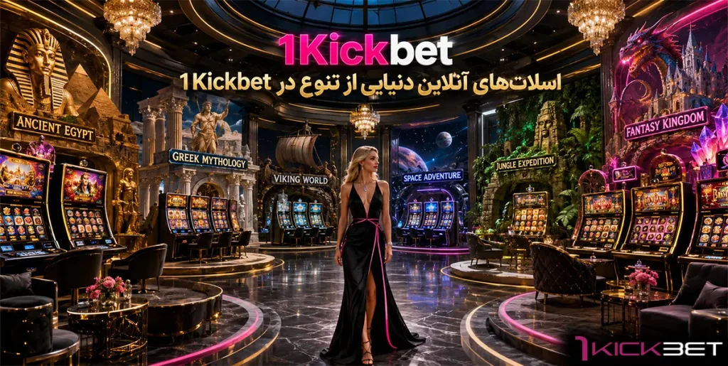 اسلات‌های آنلاین؛ دنیایی از تنوع در 1Kickbet